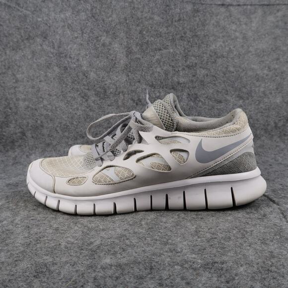 Nike Shoes Womens 9.5 Athletic Trainer Free Run 2 Sport Active Comfort White - Picture 4 of 13